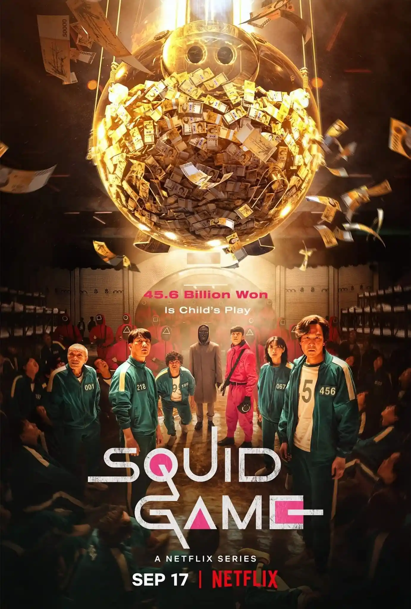 Squid Game (2021) Season 1 Dual Audio {Hindi-English} Netflix WEB Series 480p | 720p | 1080p WEB-DL