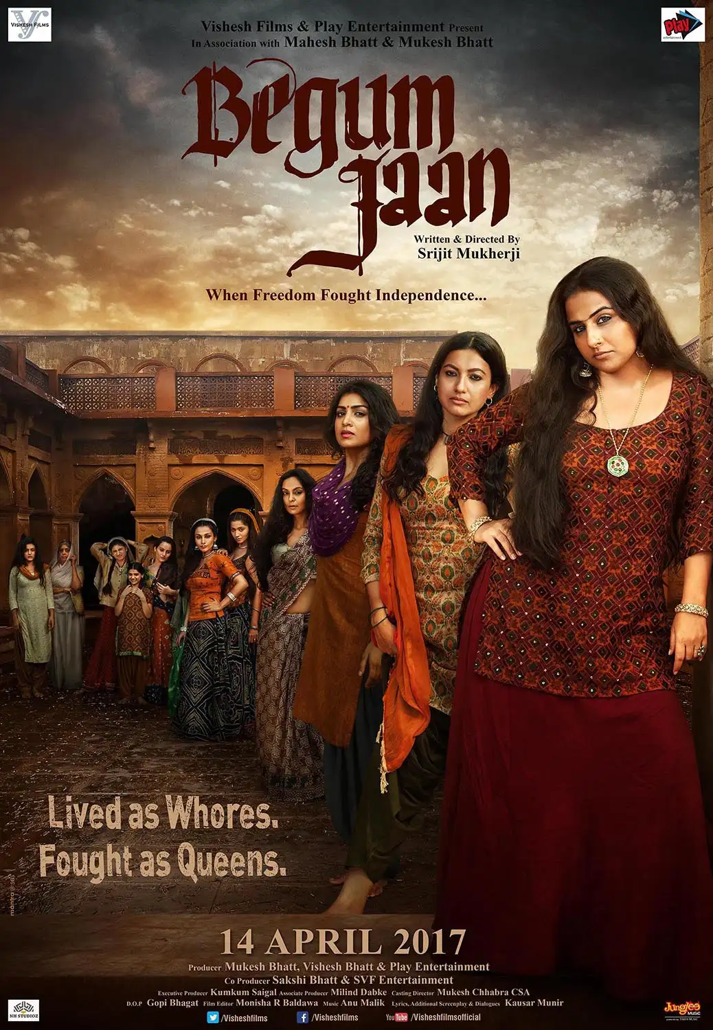 Begum Jaan (2017) Hindi Full Movie 480p | 720p | 1080p