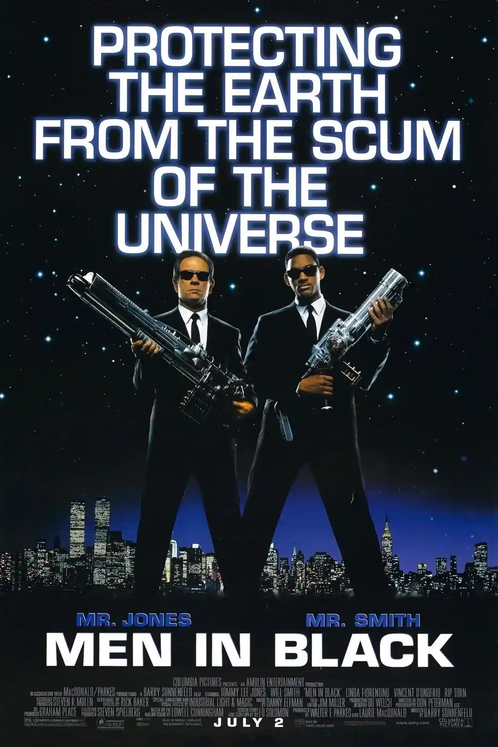 Men in Black (1997) Dual Audio {Hindi-English} 480p | 720p | 1080p