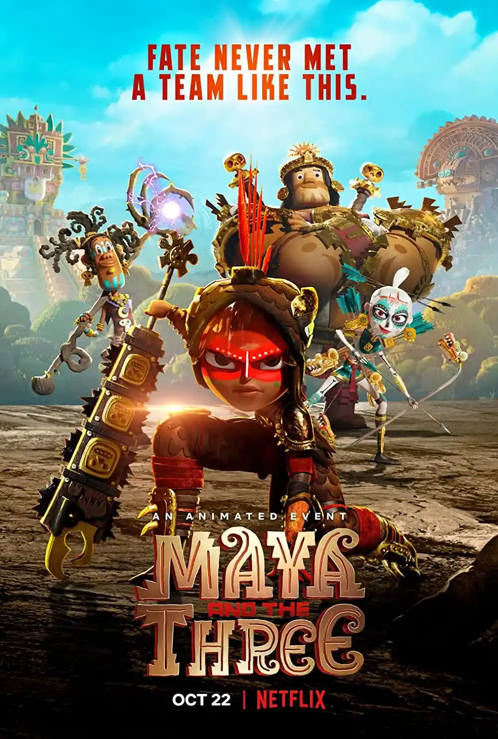 Download Maya and the Three (Season 1) Dual Audio Complete Netflix Web Series 480p | 720p