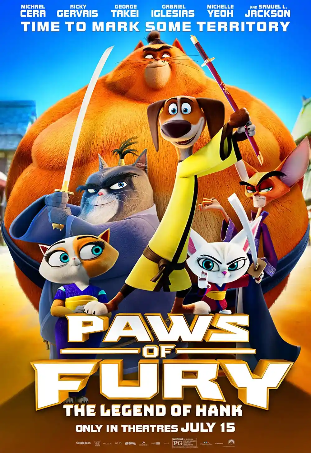 Download Paws of Fury: The Legend of Hank (2022) Dual Audio {Hindi-English} 480p [350MB] | 720p | 1080p