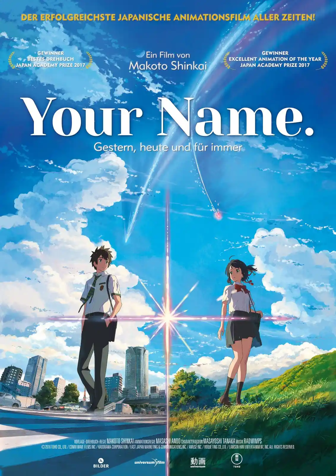 Your Name (2016) Dual Audio Full Movie {Hindi-English} 480p | 720p | 1080p