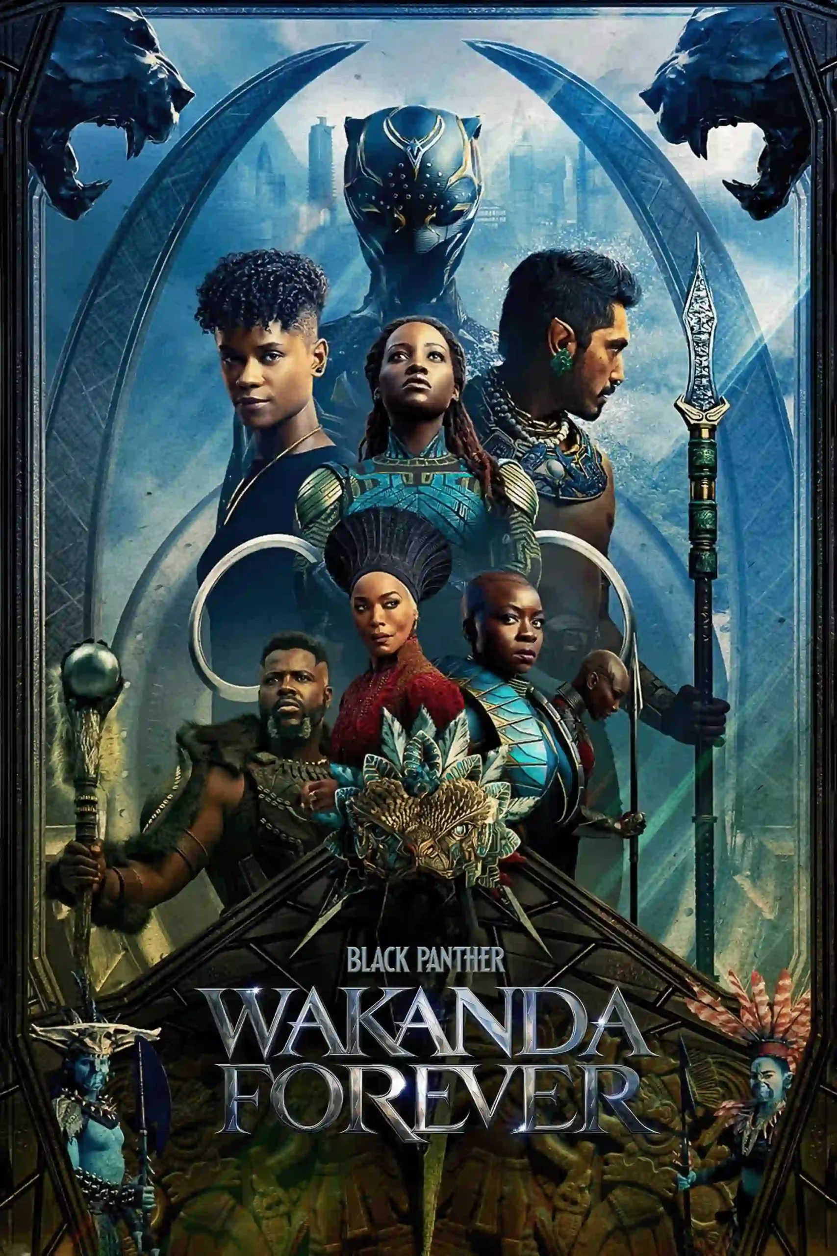 Black Panther Wakanda Forever (2022) V4-HDTS Rip Hindi Dubbed (Clean Audio) Full Movie 480p | 720p | 1080p