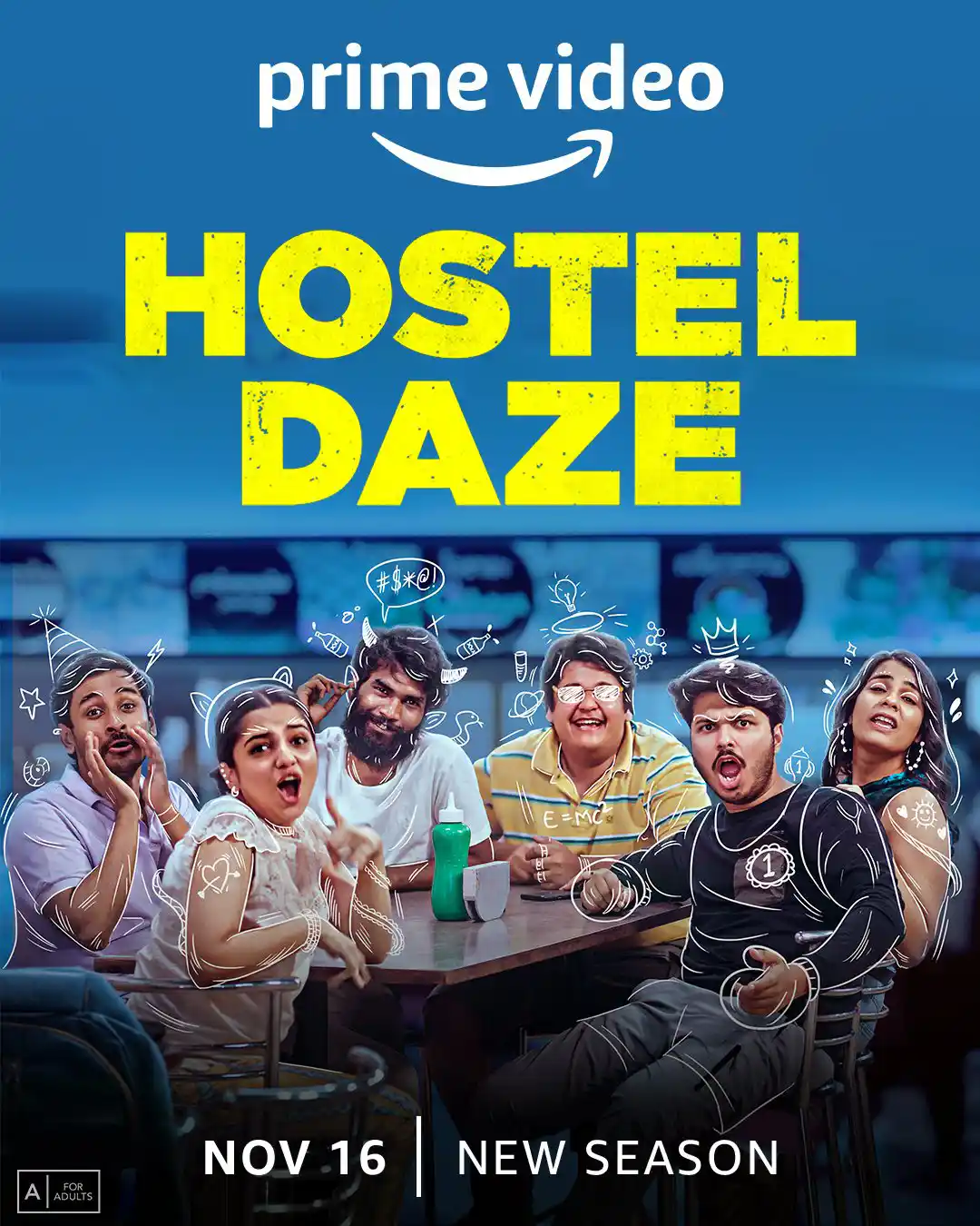 Hostel Daze (Season 3) Hindi Amazon Original Complete WEB Series 480p | 720p | 1080p | 2160p 4K