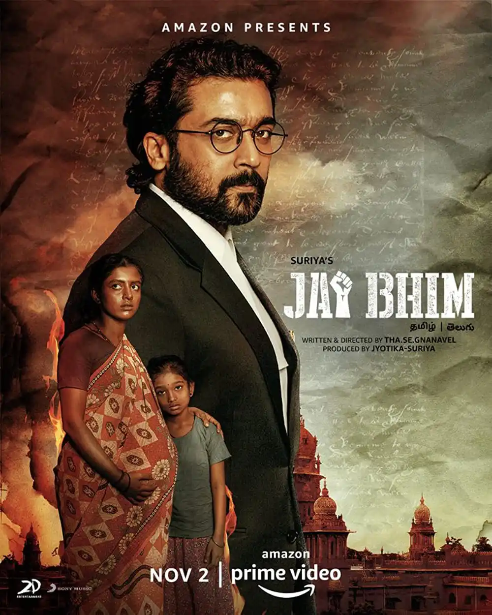 Jai Bhim (2021) ORG Hindi Dubbed Full Movie 480p [400MB] | 720p [1.2GB] | 1080p [2.1GB]