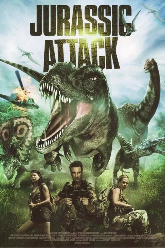 Jurassic Attack (2013) Dual Audio Hindi 480p [300MB] | 720p [840MB] | 1080p [1.6GB]