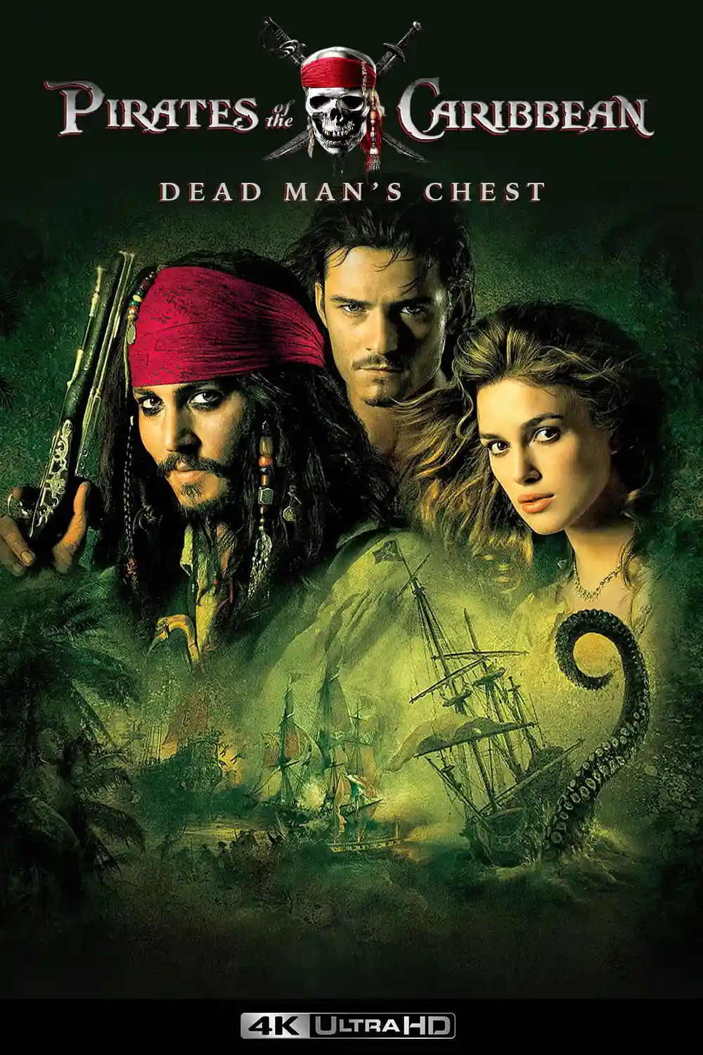 Pirates of the Caribbean 2 (2006) Dual Audio {Hindi-English} 480p [400MB] | 720p [1GB] | 1080p [5GB]