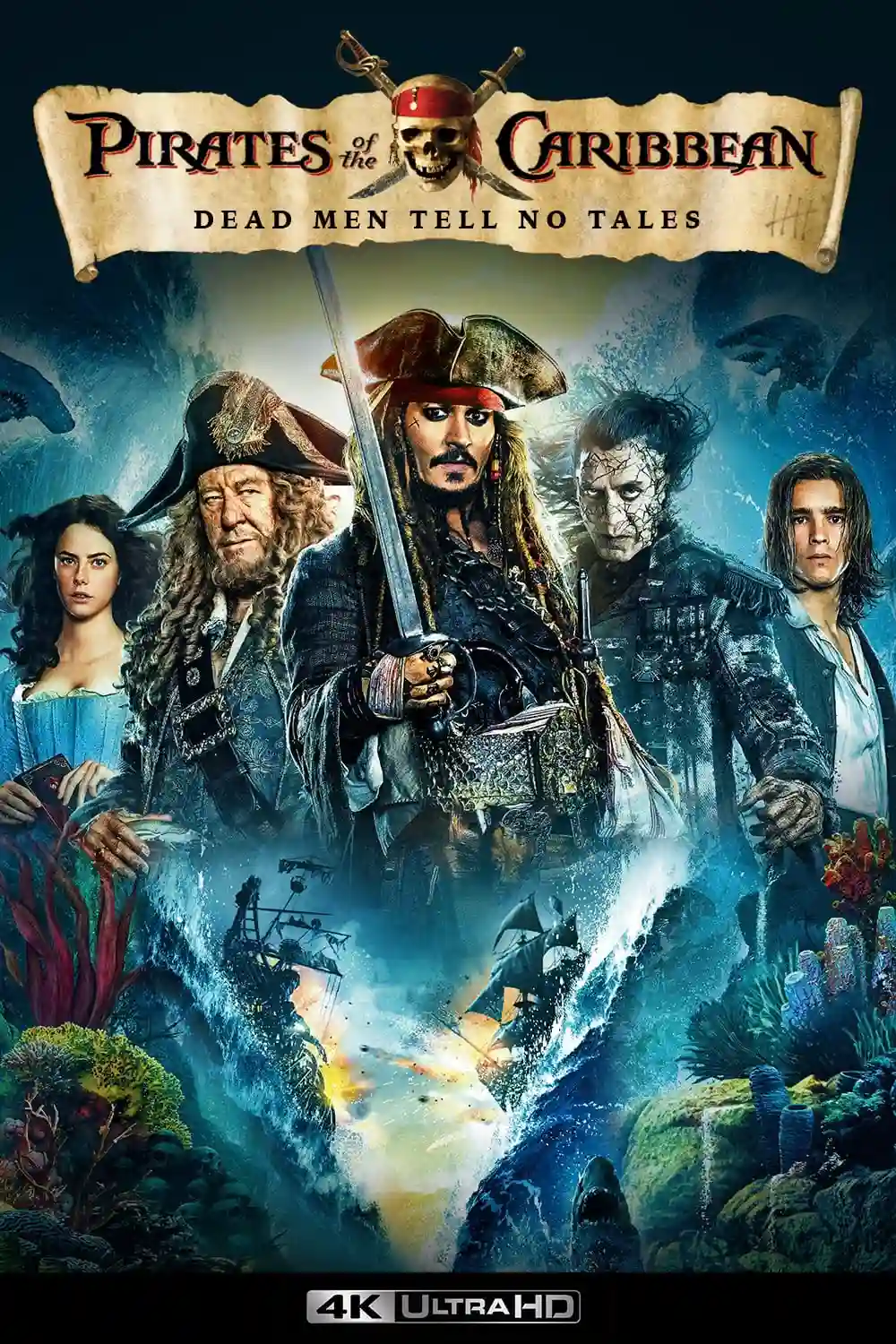 Pirates of the Caribbean: Dead Men Tell No Tales (2017) Dual Audio {Hindi-English} 480p | 720p | 1080p