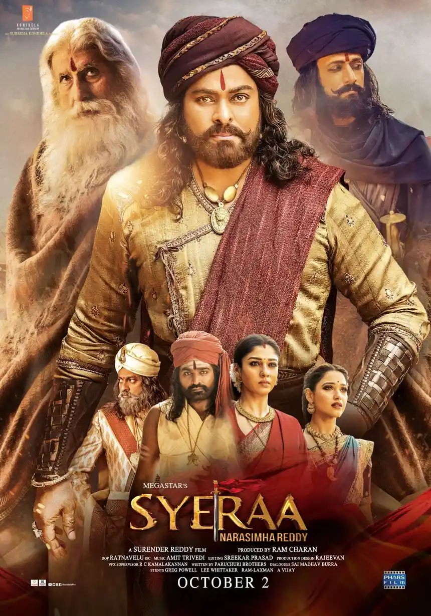 Sye Raa Narasimha Reddy (2019) Hindi Dubbed 480p [500MB] | 720p [1.5GB] | 1080p [3GB] BluRay