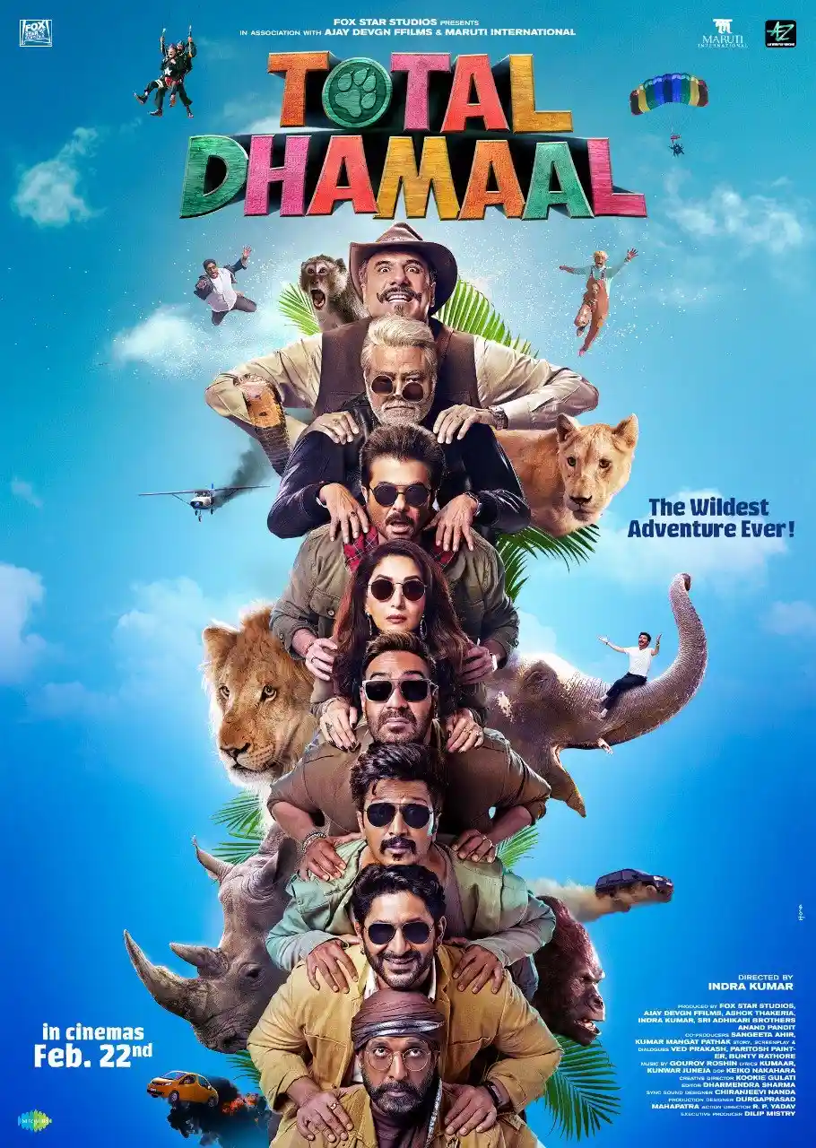 Total Dhamaal (2019) Hindi Full Movie 480p [450MB] | 720p [1GB] | 1080p [2GB]
