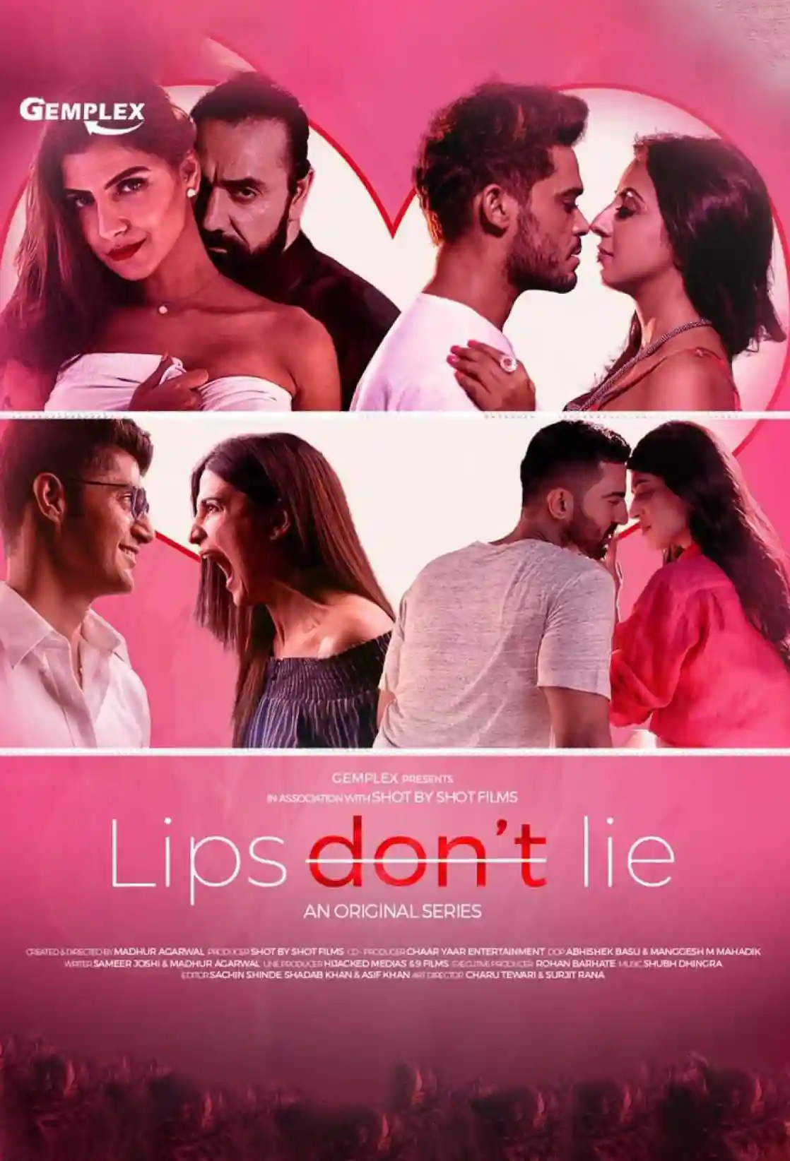 [18+] Lips Dont Lie (2020) Season 1 Hindi Complete Gemplex WEB Series 480p [350MB] | 720p [700MB] HDRip