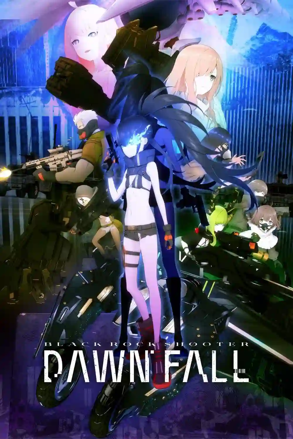 Black Rock Shooter: Dawn Fall (Season 1) Dual Audio [Hindi + Japanese] Anime Series 480p | 720p | 1080p WEB-DL