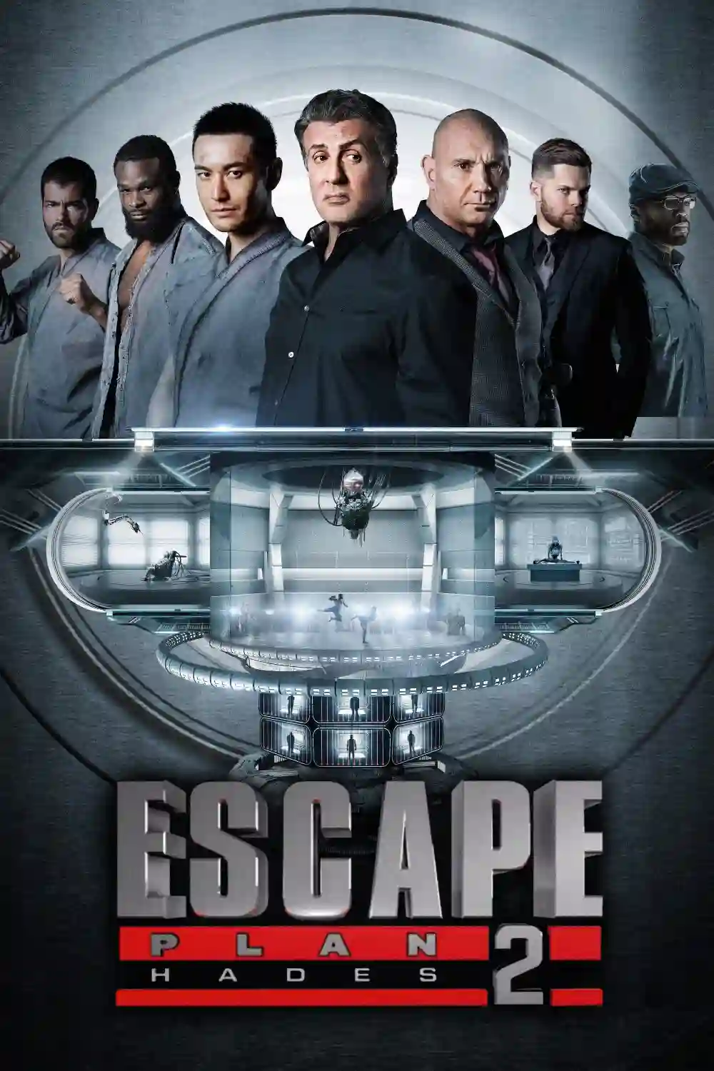 Download Escape Plan 2: Hades (2018) Dual Audio {Hindi-English} 480p [350MB] | 720p [850MB] | 1080p [2.7GB]