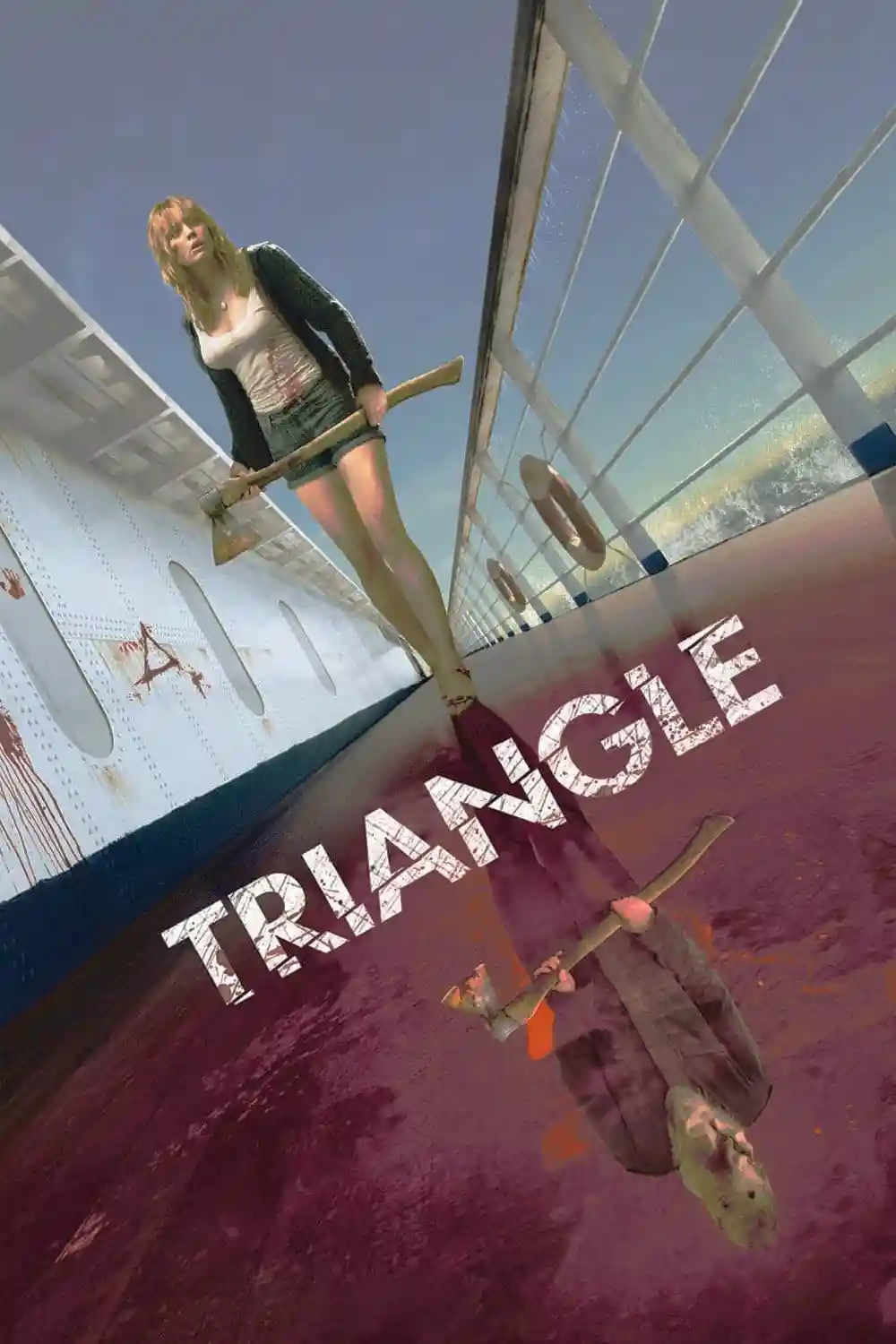 Download Triangle (2009) HDRip English Full Movie 480p [350MB] | 720p [1GB]