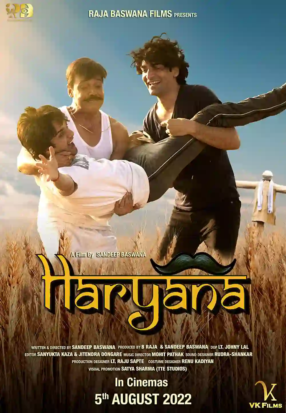 Download Haryana (2022) HDRip Hindi Full Movie 480p [600MB] | 720p [1.7GB] | 1080p [3GB]