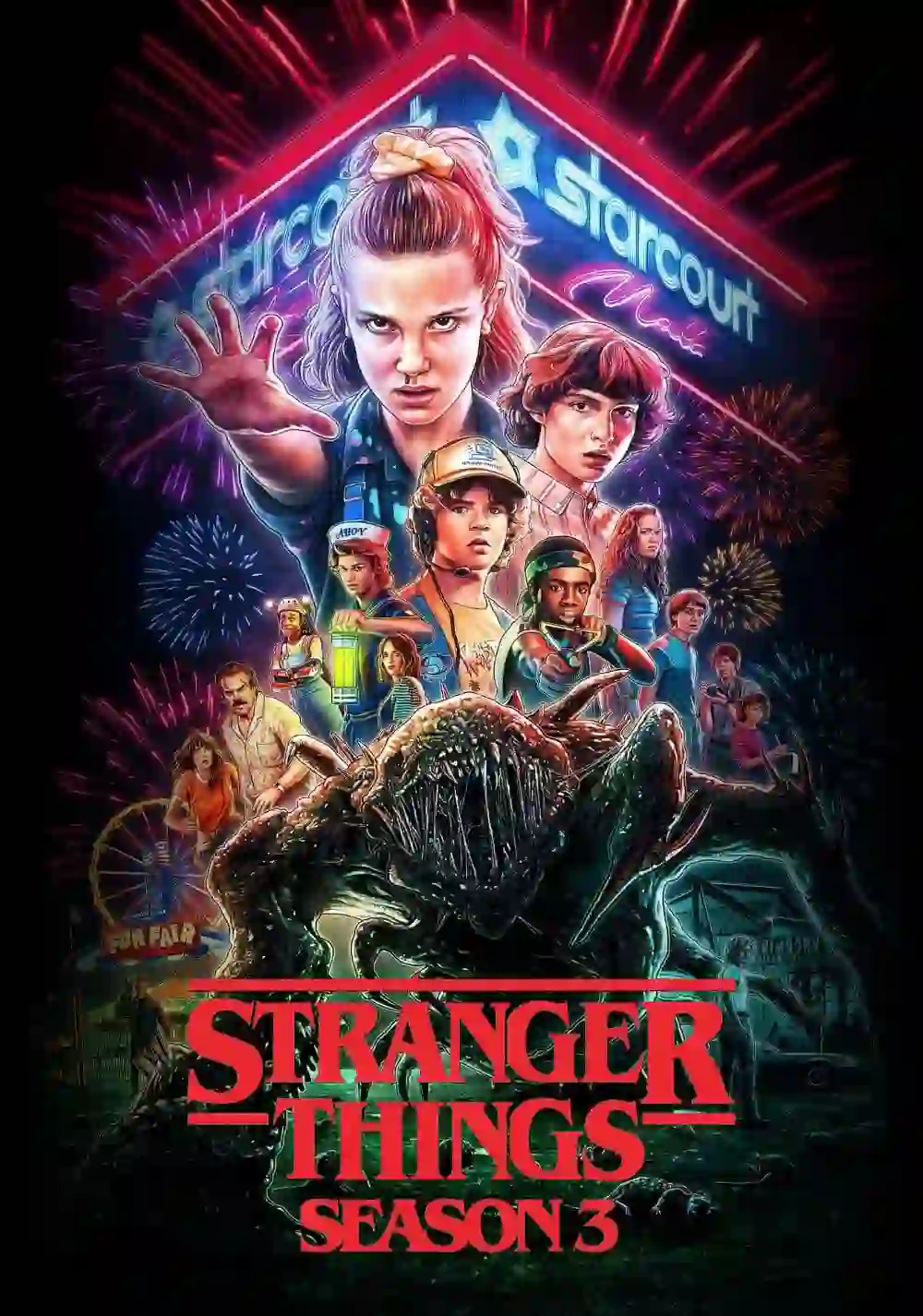 Stranger Things (Season 1 – 3) Dual Audio [Hindi-English] Complete Netflix Web Series 480p | 720p | 1080p