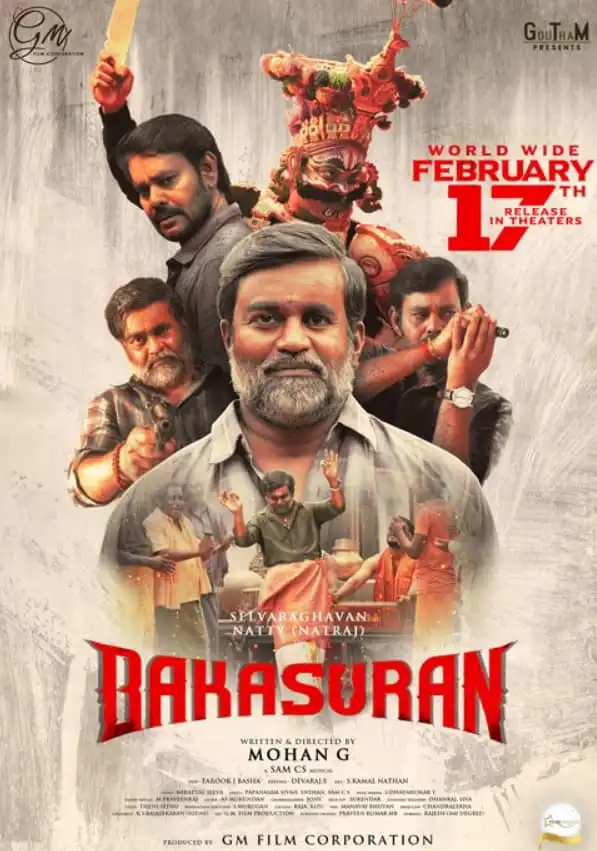 Bakasuran (2023) WEB-DL ORG. Dual Audio [Hindi – Tamil] Full Movie 480p [550MB] | 720p [1.5GB] | 1080p [3.2GB]