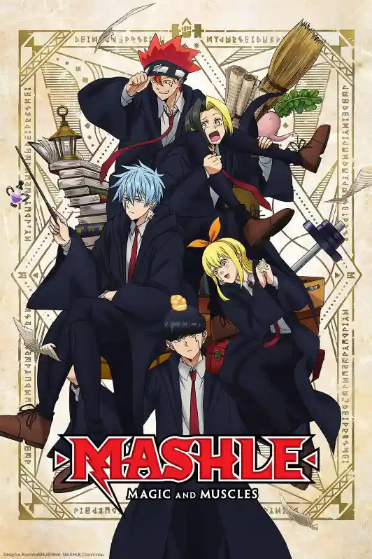 Download Anime Series – Mashle: Magic and Muscles (Season 1 -2) [Episode 11 Added] Complete Dual Audio {Hindi (ORG) – Japanese} 720p | 1080p WEB-DL