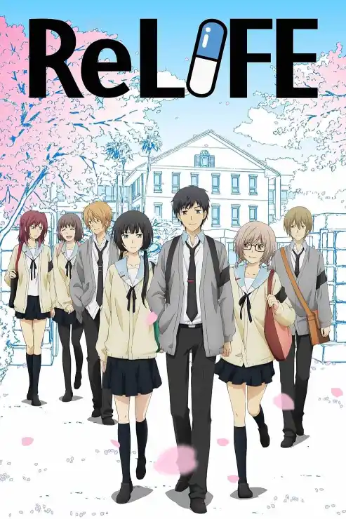 ReLIFE (Season 1) Complete Multi Audio [Hindi-English-Japanese] Anime Series 480p | 720p | 1080p WEB-DL