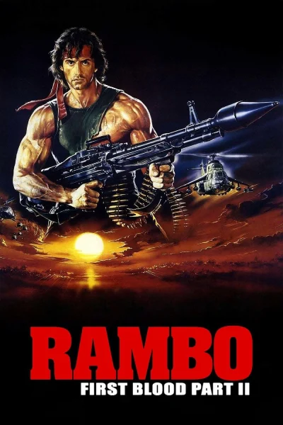 Download Rambo: First Blood Part 2 (1985) BluRay REMASTERED Dual Audio {Hindi-English} 480p [300MB] | 720p [1GB] | 1080p [2.4GB]