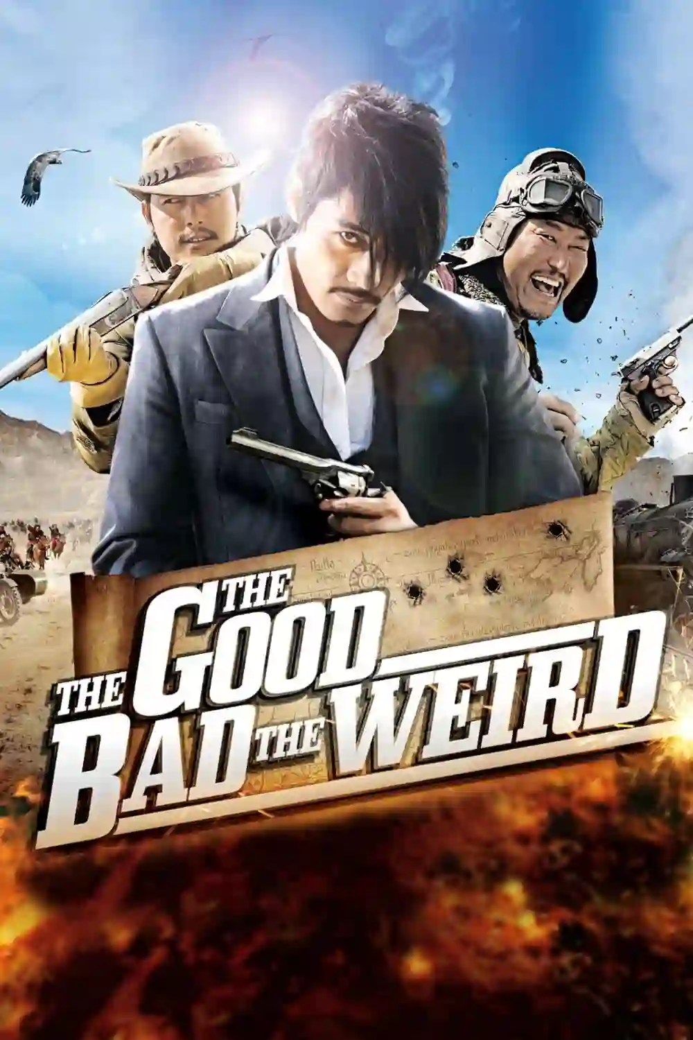 Download The Good the Bad the Weird (2008) BluRay Dual Audio {Hindi-Korean} 480p [600MB] | 720p [1.3GB] | 1080p [3.5GB]