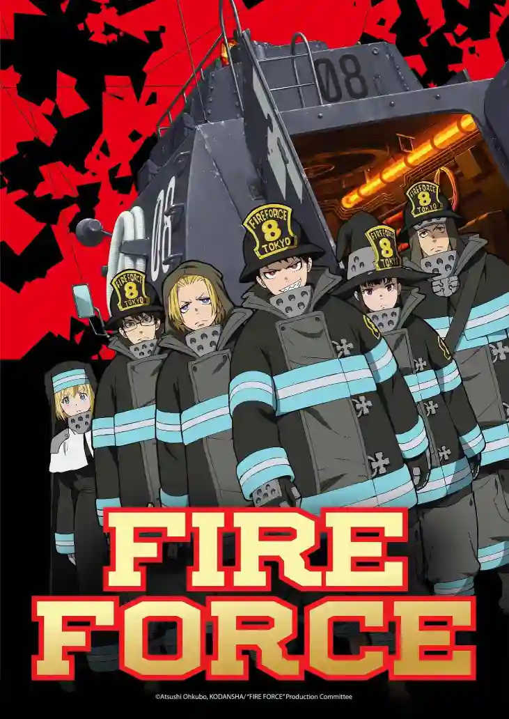 Download Fire Force (Season 1 – 2) [S02E01-20 Added] Dual Audio {Hindi-English} Anime Series 480p | 720p | 1080p WEB-DL