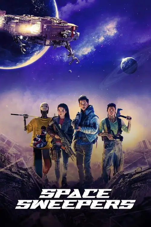 Download Netflix Space Sweepers (2021) Dual Audio {Hindi-English} 480p [450MB] | 720p [1.2GB] | 1080p [3GB]