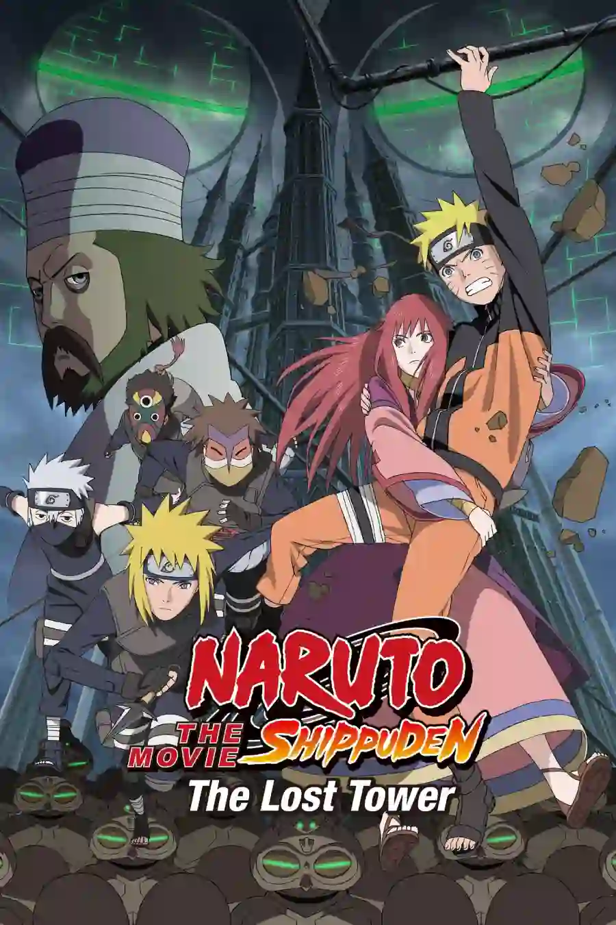 Download Naruto Shippûden: The Lost Tower (2010) BluRay Dual Audio [English-Japanese] Full Movie 480p [300MB] | 720p [800MB] | 1080p [2.5GB]