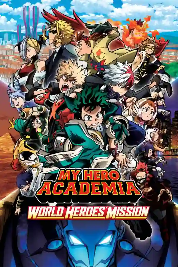 My Hero Academia: World Heroes Mission (2021 – Anime Movie) BluRay {Hindi-English-Japanese} 480p [560MB] | 720p [1GB] | 1080p [2GB]