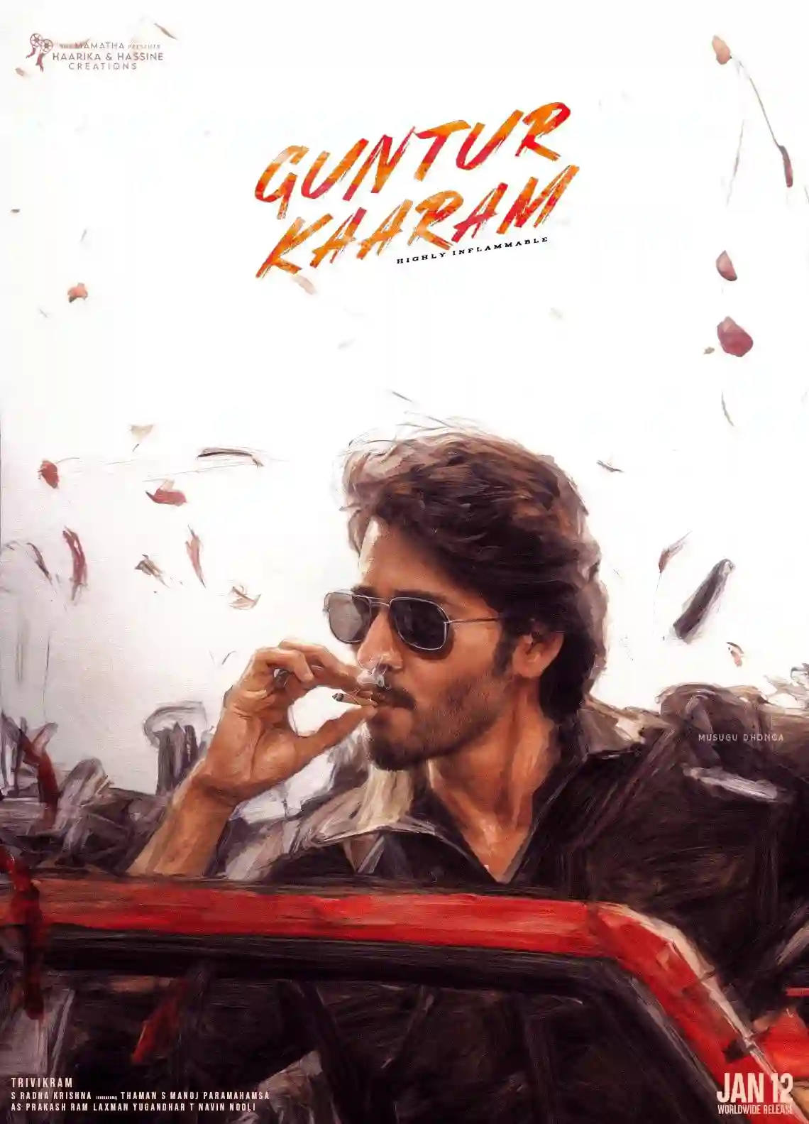 Download Guntur Kaaram (2024) NF WEB-DL ORG. Dual Audio [Hindi – Telugu] Full Movie 480p [500MB] | 720p [1.3GB] | 1080p [3.2GB]