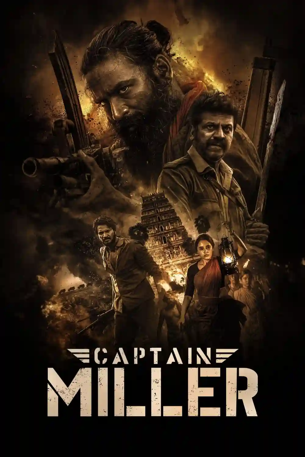 Download CAPTAIN MILLER – Prime Video (2024) WEB-DL [Hindi Dubbed DD5.1] Full Movie 480p [350MB] | 720p [1.5GB] | 1080p [3.3GB]