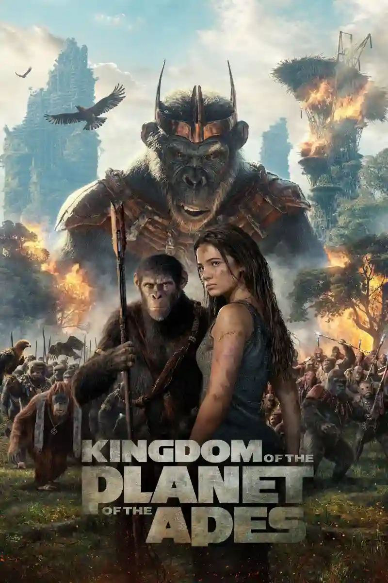 Download Kingdom of the Planet of the Apes (2024) Dual Audio (Hindi DD 5.1 – English 5.1 DD) 480p 720p 1080p & 2160p 4K SDR Full-Movie