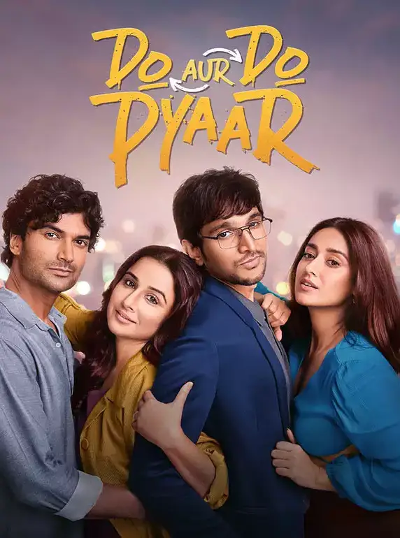 Download Do Aur Do Pyaar (2024) DSNP WEB-DL {Hindi DD5.1} Full Movie 480p [490MB] | 720p [1.4GB] | 1080p [3.3GB]