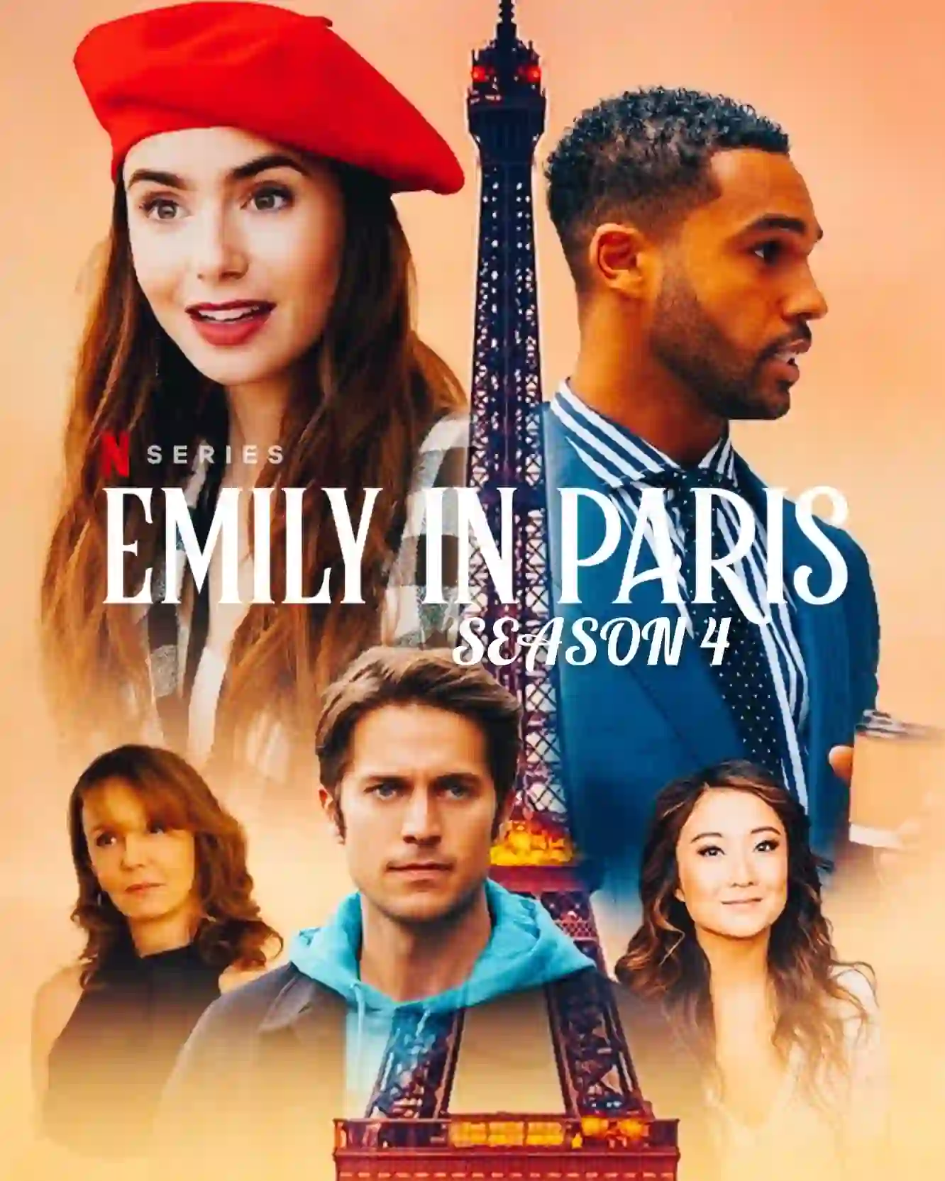 Download Emily in Paris (2024) Season 4 Dual Audio {Hindi-English} NetFlix WEB-DL 720p | 1080p