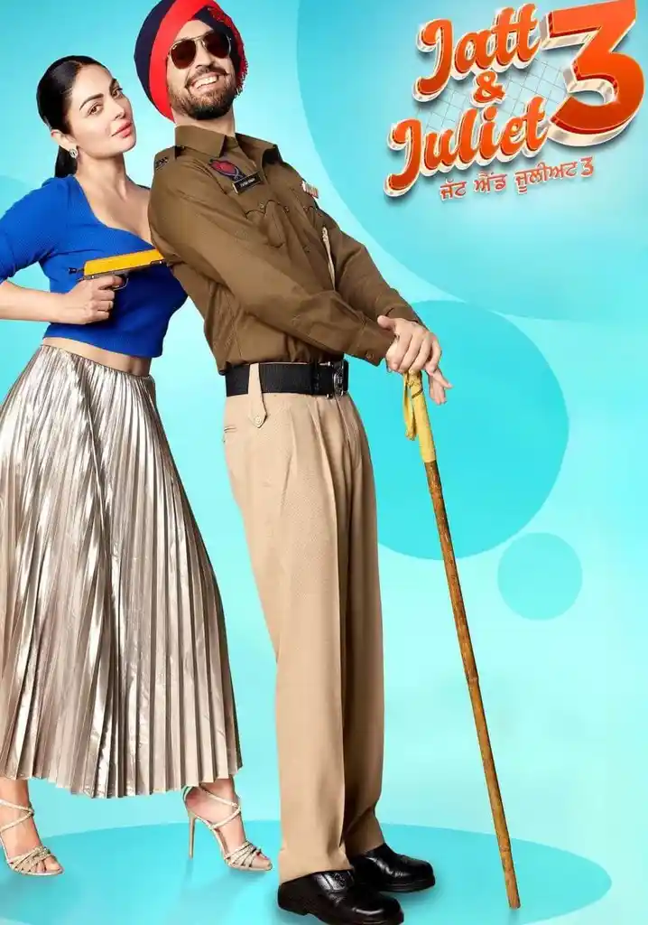 Jatt Juliet 3 (2024) WEB-DL Punjabi Full Movie Download 480p [380MB] | 720p [1GB] | 1080p [2.7GB]