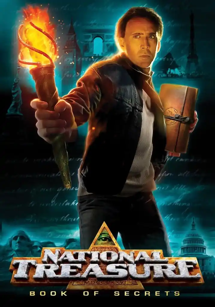 Download National Treasure: Book of Secrets (2007) Dual Audio {Hindi-English} BluRay 480p [350MB] | 720p [1.3GB] | 1080p [2.5GB]